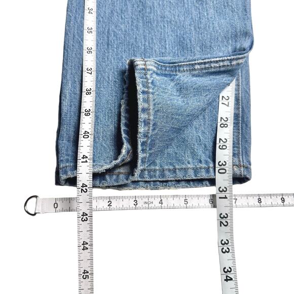 Point Sur | Women | Pasadena Selvedge Distressed Tapered Slim Fit Jeans | 32 - Picture 5 of 15